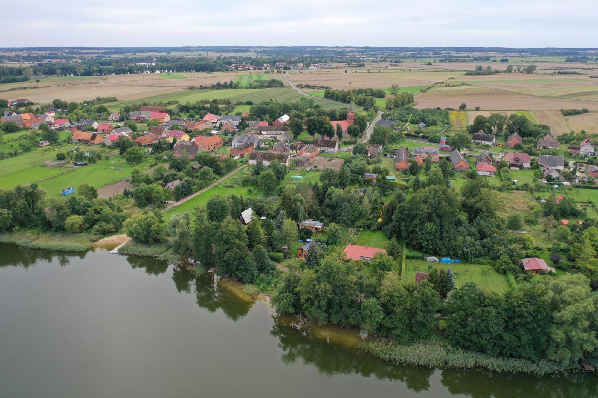 Domek Letniskowy Drewniany Nad Jeziorem Strzeszowskim Nowy ภายนอก รูปภาพ