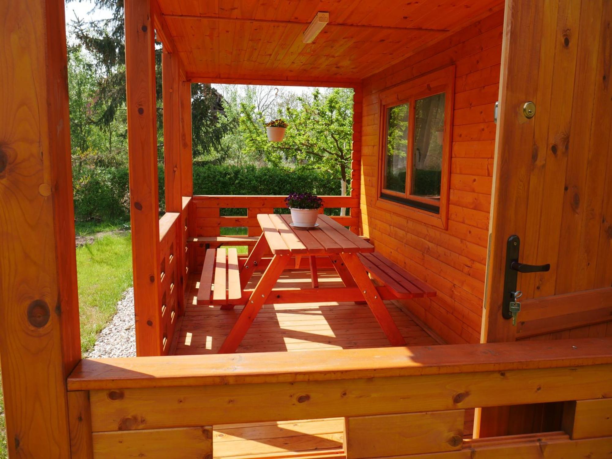 Domek Letniskowy Drewniany Nad Jeziorem Strzeszowskim Nowy ภายนอก รูปภาพ