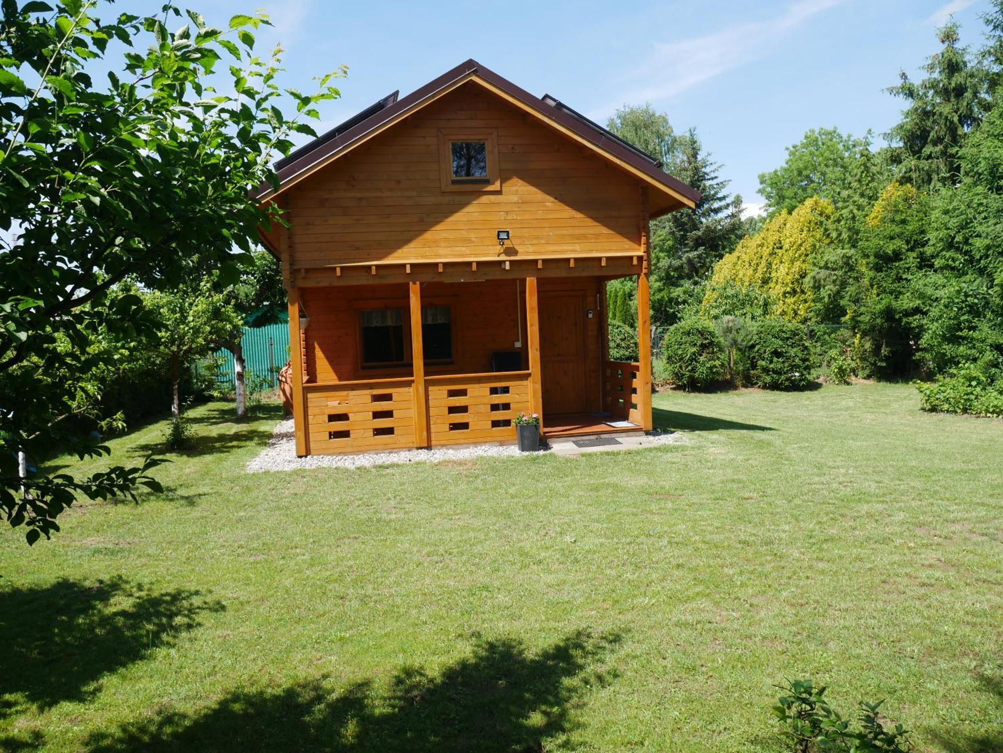 Domek Letniskowy Drewniany Nad Jeziorem Strzeszowskim Nowy ภายนอก รูปภาพ